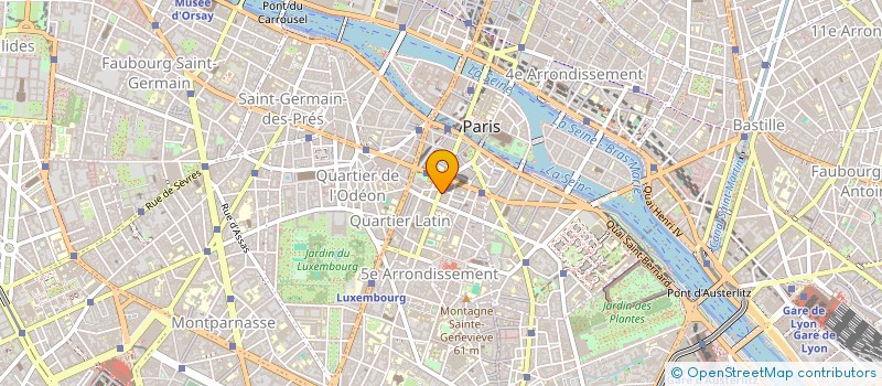 localisation de l'entreprise PARIAL à PARIS