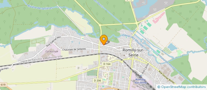 localisation de l'entreprise PARIBAT à EPINAY-SUR-SEINE