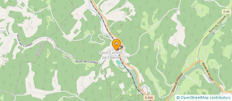 localisation de l'entreprise PARICAL  LOUBEJAC