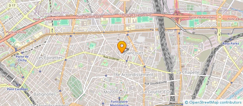 localisation de l'entreprise PARIELEC à PARIS