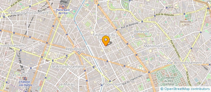 localisation de l'entreprise PARIGGIANO  PARIS