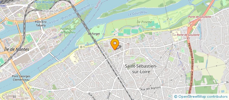 localisation de l'entreprise PARIGI  SAINT-SEBASTIEN-SUR-LOIRE