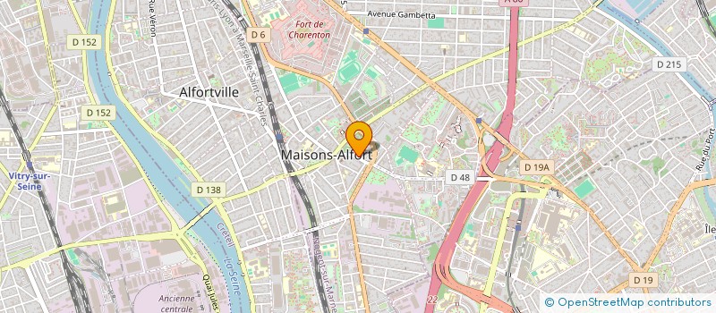 localisation de l'entreprise PARIGIMMO à MAISONS-ALFORT