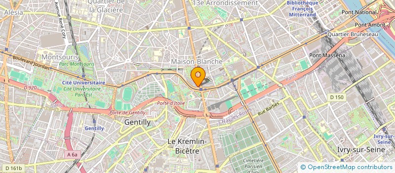 localisation de l'entreprise PARIGO TELECOM  PARIS