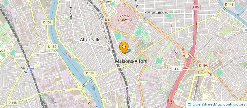 localisation de l'entreprise PARIGOLD à MAISONS-ALFORT
