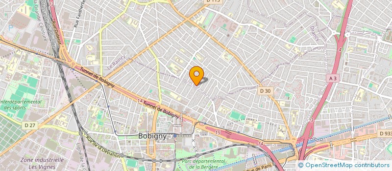 localisation de l'entreprise PARIHAR TRANSPORT à DRANCY