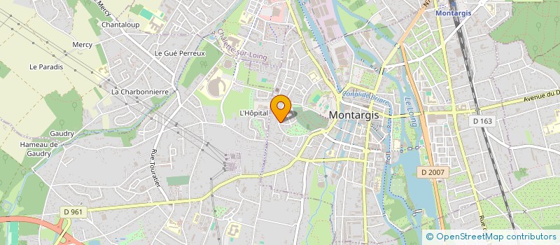 localisation de l'entreprise PARIKENT à MONTARGIS