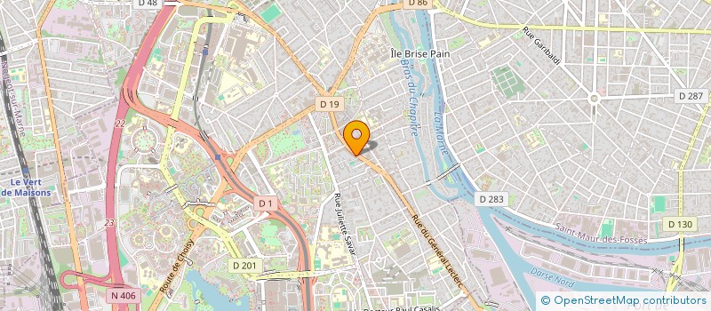 localisation de l'entreprise PARIKIA à CRETEIL
