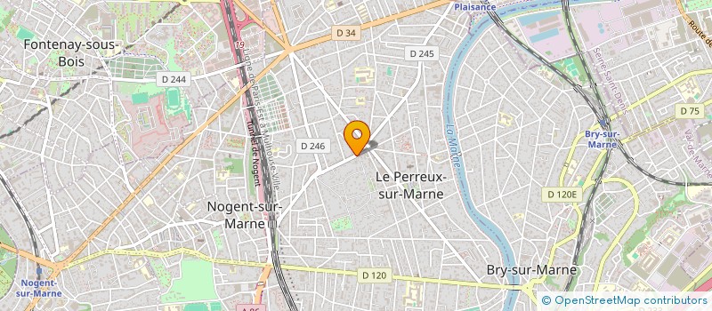 localisation de l'entreprise PARIL à LE PERREUX-SUR-MARNE