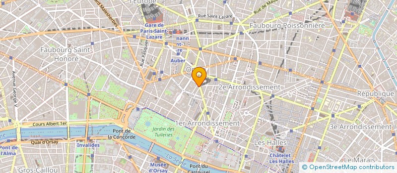 localisation de l'entreprise PARILEASE à PARIS