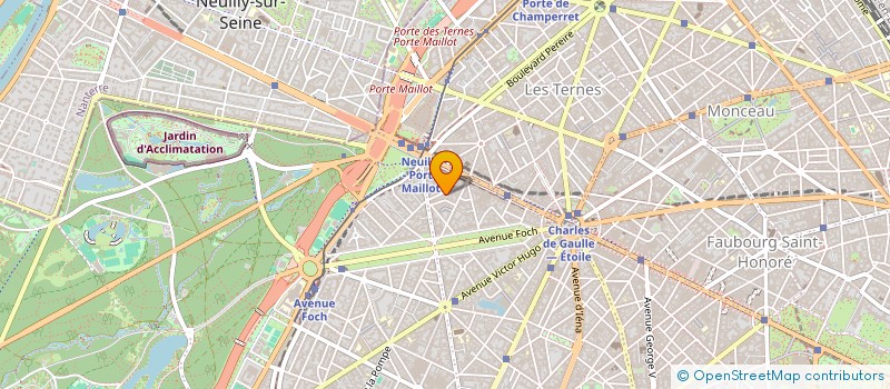 localisation de l'entreprise PARILLAUD LEADER  PARIS
