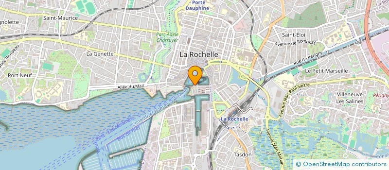 localisation de l'entreprise PARIMAGINE  LA ROCHELLE