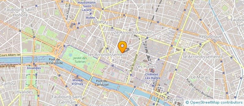 localisation de l'entreprise PARIMAT à PARIS