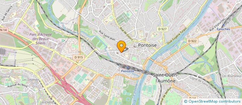 localisation de l'entreprise PARIMEX FRANCE à PONTOISE