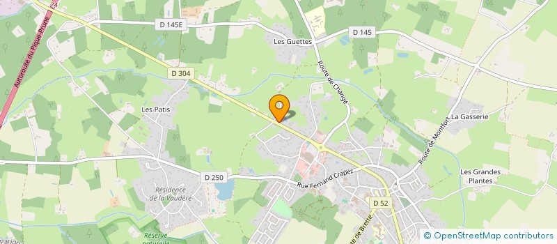 localisation de l'entreprise PARIMMO  PARIGNE-L'EVEQUE