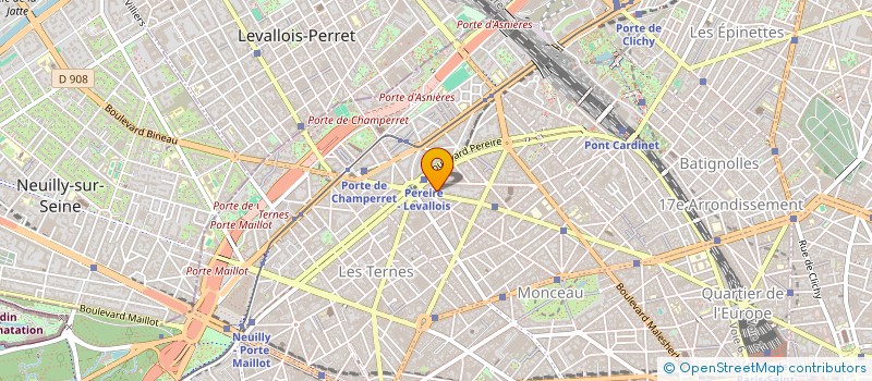 localisation de l'entreprise PARIMS  PARIS