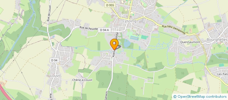 localisation de l'entreprise PARIN  CYSOING