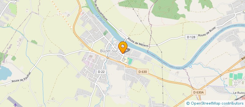 localisation de l'entreprise PARINAMA  BUZET-SUR-TARN