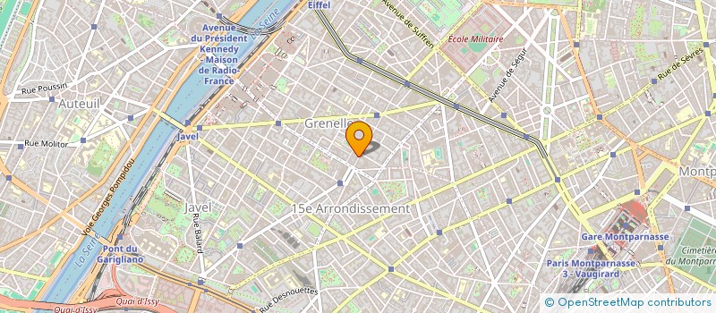 localisation de l'entreprise PARINICE  PARIS