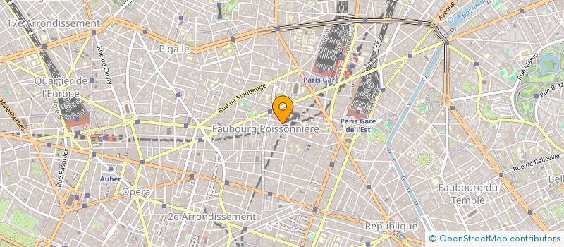 localisation de l'entreprise PARINOX à PARIS