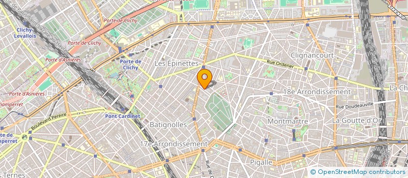 localisation de l'entreprise PARINUX  PARIS