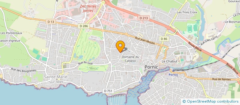 localisation de l'entreprise PARIPIERRE  PORNIC