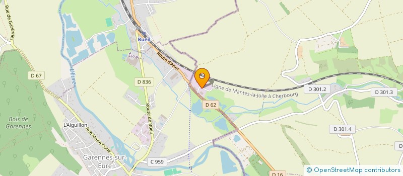 localisation de l'entreprise PARIQUIP à GUAINVILLE