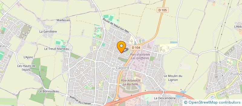 localisation de l'entreprise PARIS 007  LAGORD