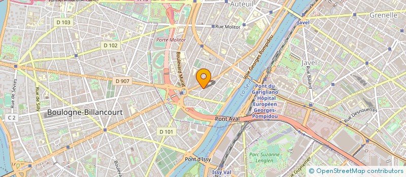 localisation de l'entreprise PARIS 16 AMBULANCE à PARIS