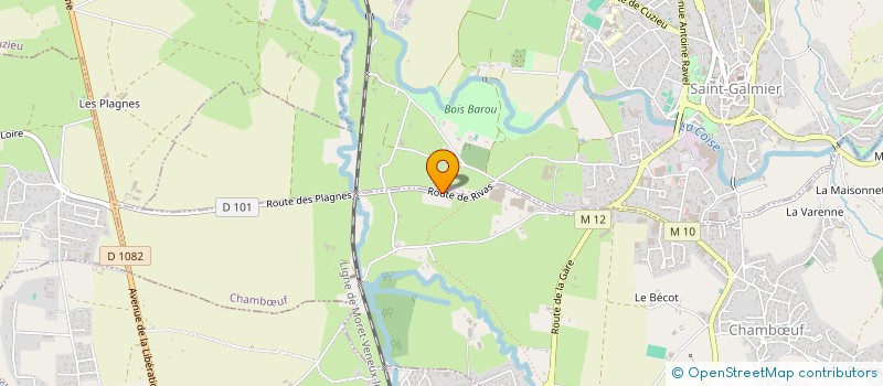 localisation de l'entreprise PARIS 1856  CHAMBUF