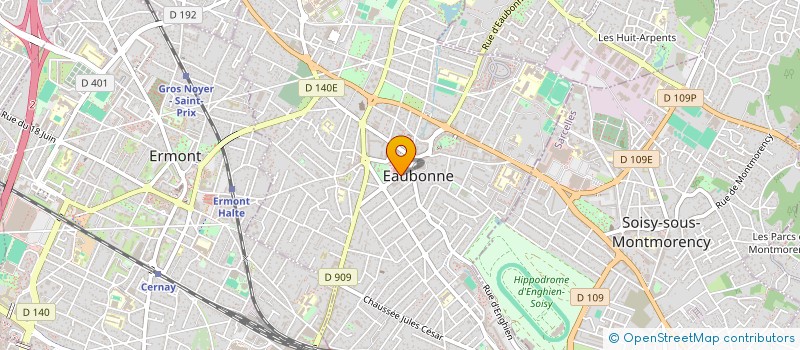 localisation de l'entreprise PARIS 2000 à EAUBONNE