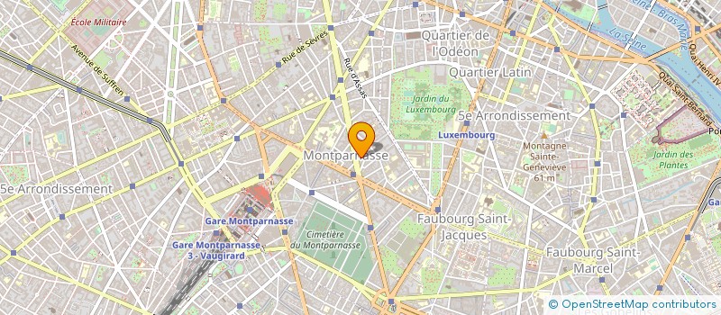 localisation de l'entreprise PARIS à PARIS