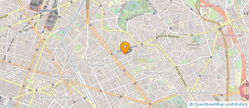 localisation de l'entreprise PARIS  PARIS