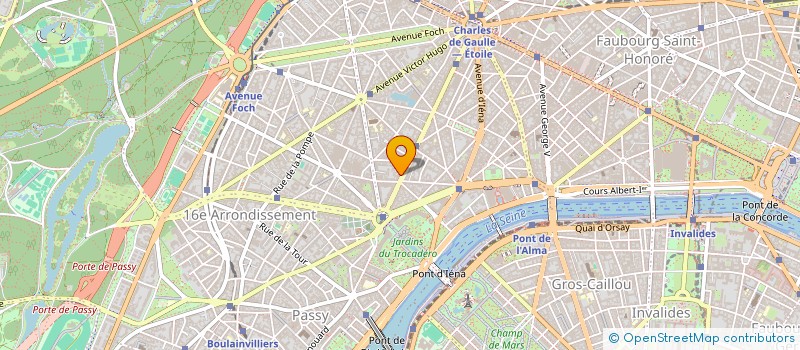 localisation de l'entreprise PARIS 54CL  PARIS