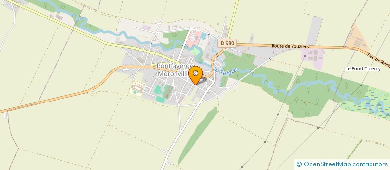 localisation de l'entreprise PARIS  BEINE-NAUROY