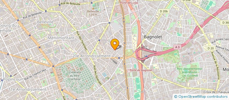 localisation de l'entreprise PARIS 86 à PARIS
