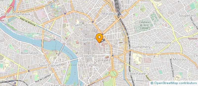 localisation de l'entreprise PARIS AFFAIRES TOULOUSE à TOULOUSE