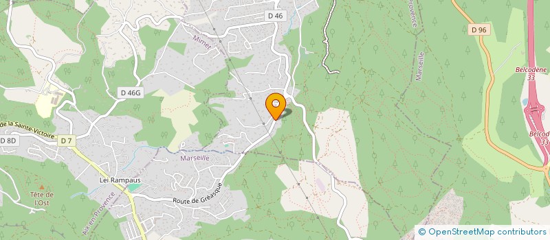 localisation de l'entreprise PARIS ALU  GREASQUE