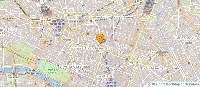 localisation de l'entreprise PARIS AMERICAN DINER  PARIS