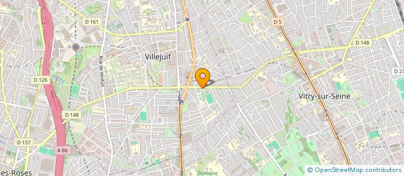 localisation de l'entreprise PARIS AND DISTRICT PIPE BAND  VILLEJUIF