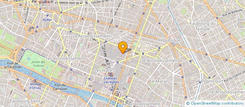 localisation de l'entreprise PARIS ANIMATION à PARIS