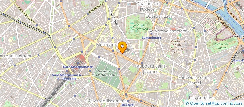 localisation de l'entreprise PARIS ART PROJECTS  PARIS