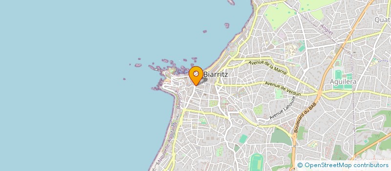 localisation de l'entreprise PARIS ATLANTIQUE SAS à BIARRITZ