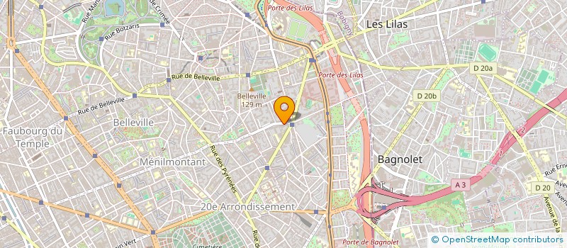 localisation de l'entreprise PARIS AU METRE CARRE  PARIS