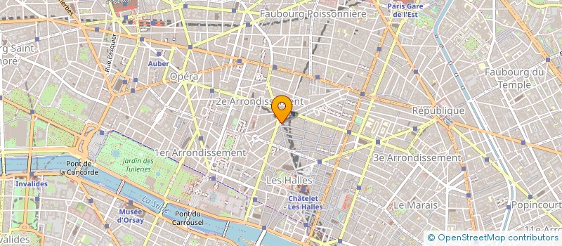 localisation de l'entreprise PARIS AUTHENTIQUE à PARIS