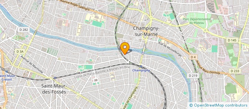 localisation de l'entreprise PARIS BANLIEUE INTERVENTIONS à SAINT-MAUR-DES-FOSSES