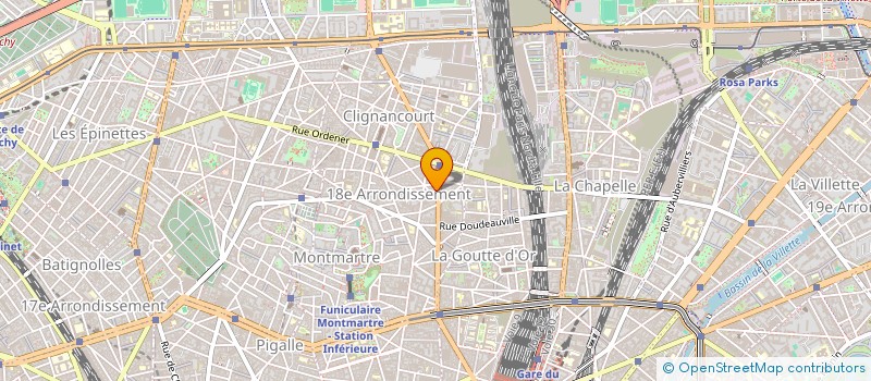 localisation de l'entreprise PARIS BARBES  PARIS