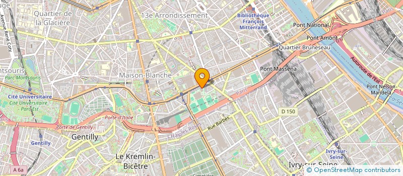 localisation de l'entreprise PARIS BASKET-BALL ASSOCIATION - PBA ASSOCIATION  PARIS