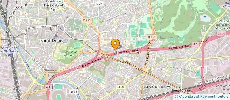 localisation de l'entreprise PARIS BAT à SAINT-DENIS