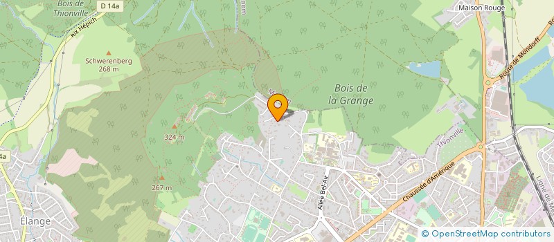 localisation de l'entreprise PARIS BATIGNOLLES INVESTISSEMENT à THIONVILLE